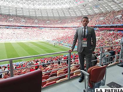 Gery Vargas nuevamente será arbitro FIFA /LA PATRIA / archivo
