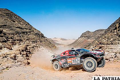 Serradori fue el ganador de la etapa cumplida ayer /dakar.com
