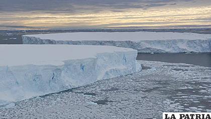 Glaciar de la Antártida derritiéndose por el calentamiento global /epimg.net