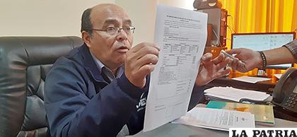 Director del Serecí Oruro socializa el proceso de depuración de fallecidos /LA PATRIA
