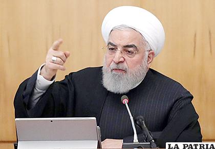 El presidente iraní, Hasan Rohani /laprensa.hn