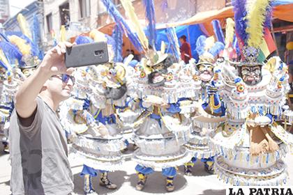 El Carnaval de Oruro 2020 será promocionado por Mi Teleférico /LA PATRIA /archivo