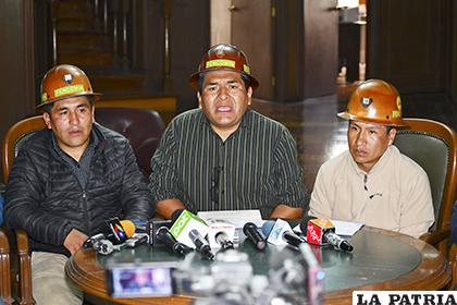 Mineros se querellaran penalmente contra de exministros de Evo por los hechos luctuosos de Panduro /APG