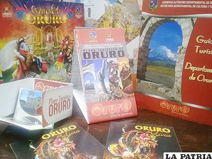 Material de promoción turística elaborado por la Gobernación de Oruro //LA PATRIA
