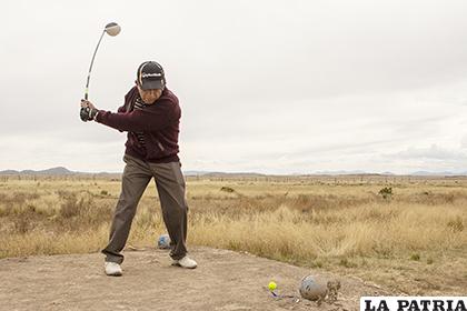 El domingo los golfistas volverán a las canchas para disputar su primer torneo /LA PATRIA /ARCHIVO
