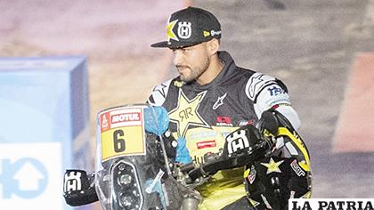 El piloto chileno Pablo Quintanilla terminó segundo en motos 
/t13.cl