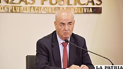 El ministro de Economía, José Luis Parada /ANF