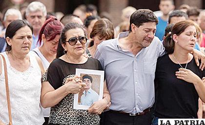 Los familiares de Fernando Báez //MÁS
