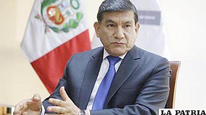 El ministro peruano del Interior, Carlos Morán / apuntoenlinea.net