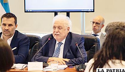 Ministro de Salud de Argentina, Ginés González García /YAHOO NOTICIAS