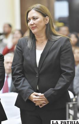 Eliane Capobianco, ministra de Desarrollo Rural y Tierras /APG