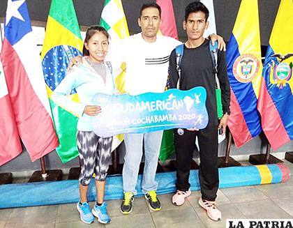 Mamani, Marcelo Peñaranda y Ciprián /LA PATRIA