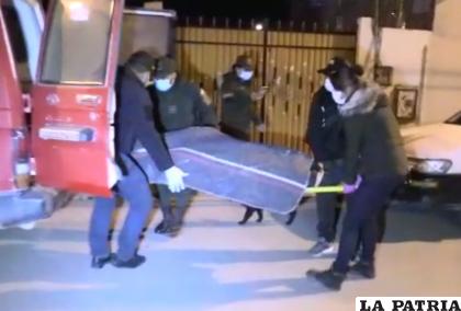 El sujeto es llevado a la morgue del Cementerio General /LA PATRIA