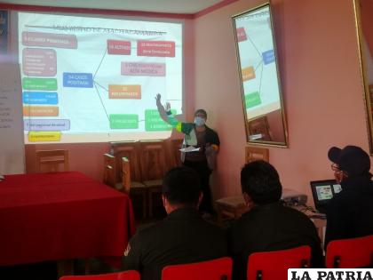 Ayer se reunió del COEM de Machacamarca /GAMM