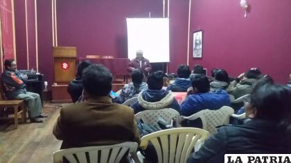 Los conversatorios se realizarán de manera presencial /Maclovio Marconi