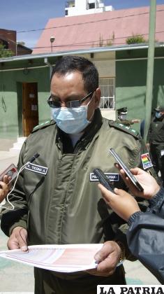 Los datos estadísticos fueron proporcionados por el director de Bomberos, coronel Ticona /LA PATRIA