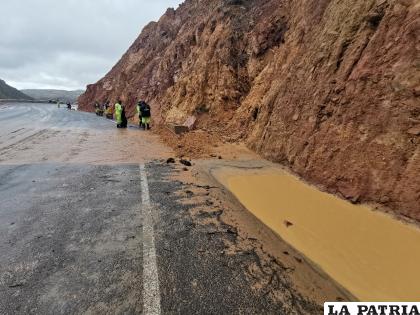 Se registraron algunos taponamientos que son atendidos por los trabajadores / ABC