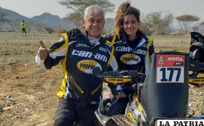 Suany y Leonardo Martínez representan al país en la prueba más dura del mundo /RRSS