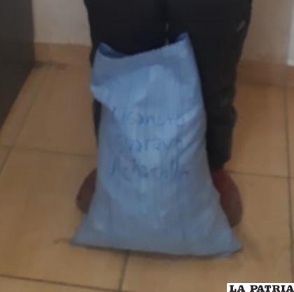 Se logró recuperar 2.423 kilogramos de mineral  /LA PATRIA