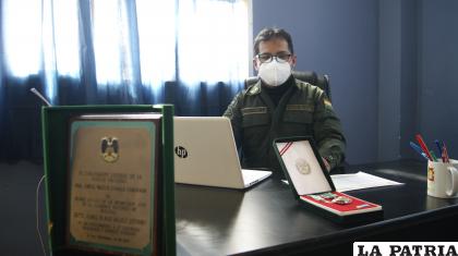 El mayor Valdez precisó los trabajos que realiza el Iitcup /LA PATRIA