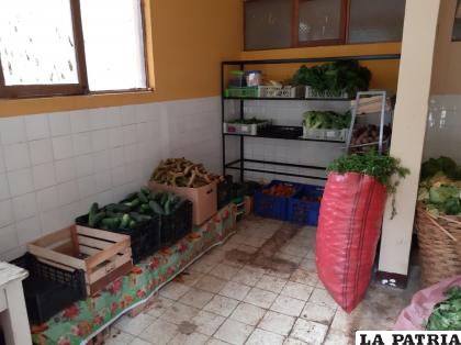 Las verduras, base de los alimentos de los animalitos /LA PATRIA