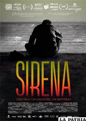 La presentación de la película en afiche