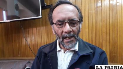 David Ismael Rojas, rector de la UTO /LA PATRIA