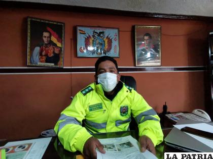 Los datos del caso fueron brindados por el director de Tránsito coronel Rodríguez /LA PATRIA