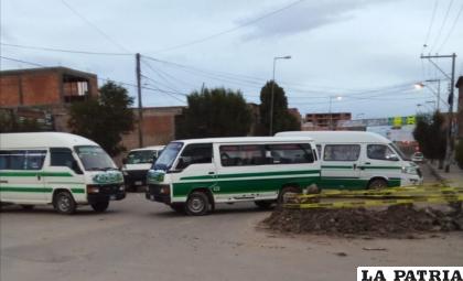 El transporte de Oruro aseguró que aún se debe analizar a detalle la propuesta del Gobierno /LA PATRIA