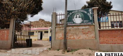 El Centro de Salud de San Pedro de Totora /LA PATRIA