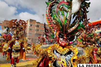 Cada careta tiene gran significado en el Carnaval de Oruro /LA PATRIA