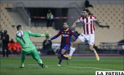De Marcos, anotó el primero de Athletic, Barcelona antes se había adelantado /as.com