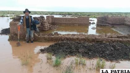 La intensidad de las lluvias afecta a algunas comunidades /LA PATRIA (imagen referencial)