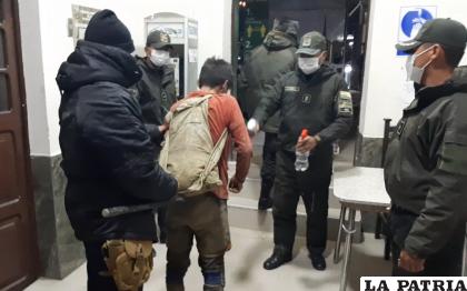 10 menores de edad entre los 36 fueron detenidos por juqueo /LA PATRIA