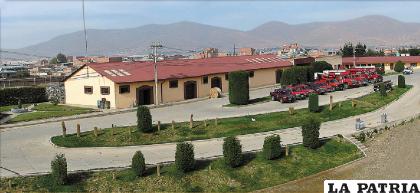 Parque automotor de ENDE DEORURO S.A. (zona cementerio)