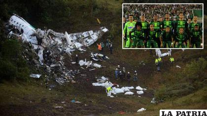 En noviembre de 2016, el equipo de Chapecoense sufrió un accidente aéreo /marca.com