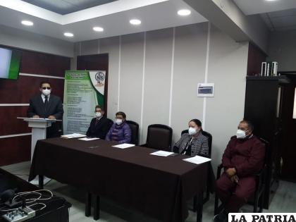 La rendición de cuentas se realizó de manera virtual /CNS