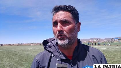 Domingo Sánchez, entrenador del equipo de San José /LA PATRIA