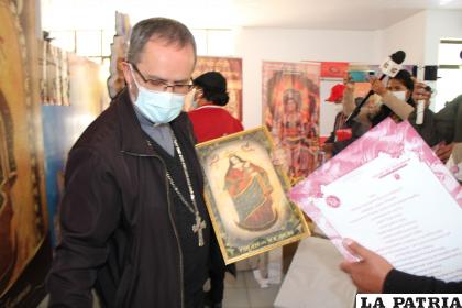 El Obispo de la Diócesis de Oruro, Monseñor Cristóbal Bialasik /LA PATRIA