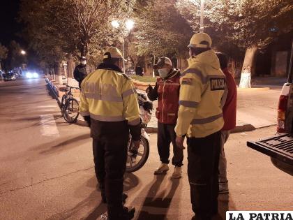 El “delivery” explicó a los policías lo sucedido /LA PATRIA