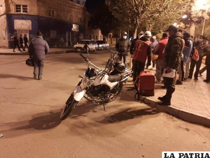 Varias personas fueron testigos del accidente de tránsito /LA PATRIA