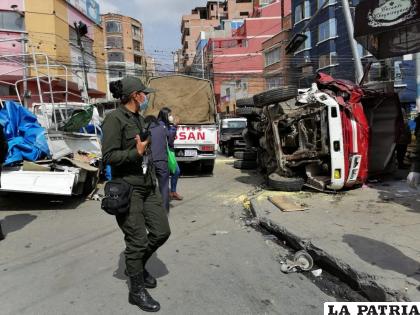 Una persona perdió la vida, como consecuencia del fatal accidente /Erbol