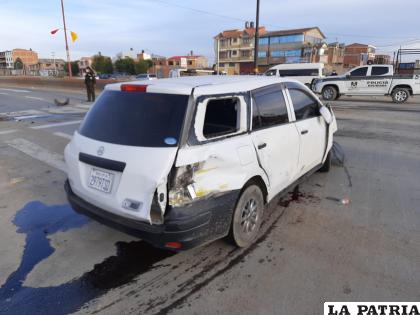 El hecho ocurrió en la avenida 24 de Junio /LA PATRIA
