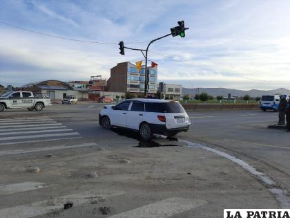 La transitabilidad fue interrumpida por un lapso de tiempo /LA PATRIA