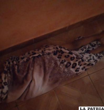 El cuerpo del niño fue envuelto en una frazada /RR.SS.