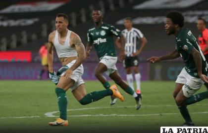 Abel Ferrerira en el minuto 99 anotó el gol de la victoria del Palmeiras /as.com