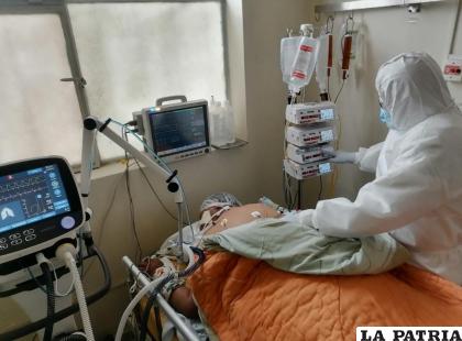 Existen ocho pacientes internados en la UTI de la CNS de Oruro /CNS
