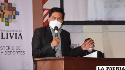  El ministro de Salud, Jeyson Auza /Archivo EL DEBER