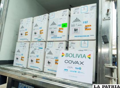 Más de 57 mil vacunas de la Moderna llegarán a Oruro  /UNICEF
