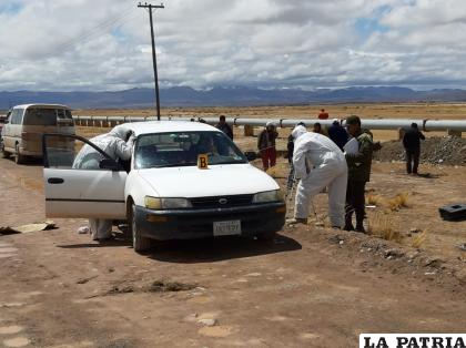 La víctima falleció en el interior de su carro /Archivo LA PATRIA